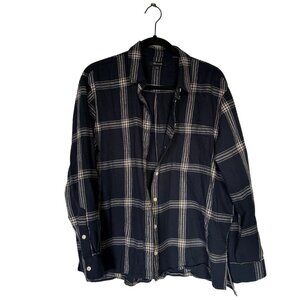 Madewell | Oversized Ex-Boyfriend Flannel Button Down